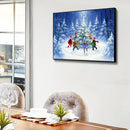 Christmas Tree Kids Oil Paint By Numbers DIY Wall Art Craft Home Decoration Gift