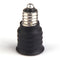 E10, E14 Base LED Light Lamp Adapter Converter Screw Lamp Socket Copper