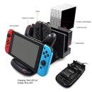 Multifunction USB Charging Dock Storing Bracket for Nintend Switch Console