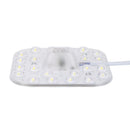 24LED Module Ceiling Light 12W Magnet Source Replace Lamp (White Light)