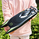 25km/h RC Boat 2.4GHz High Speed 4CH Remote Control Racing Ship (Black E) Newly
