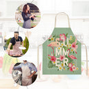 Kitchen Linen Apron Summer Flamingo Home Cooking Baking Bib Chef Accessories