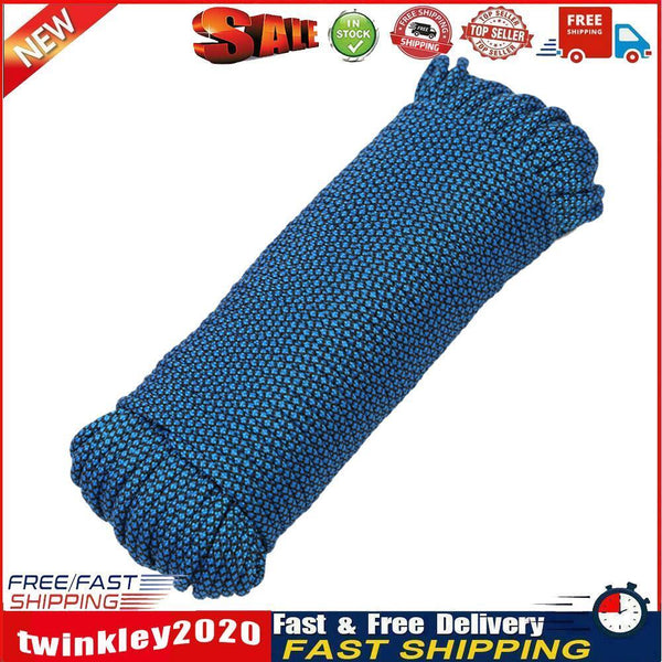 9 Strand Core Paracord for Survival Cord Lanyard Camping Tent Rope (Blue) Newly