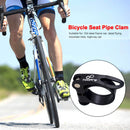 Bike Seat Tube Clip Quick Release MTB Bicycle Seatpost Clamp (Black 31.8mm)