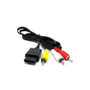 AV Audio/Video TV Composite Cable Cord for Nintendo NS64 N64 SNES Super GameCube