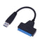 0.2M/7.87" USB 3.0 to SATAIII Converter OTG Adapter Cable for 2.5" HDD SSD