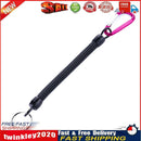 Retractable Spring Rope Camping Anti-lost Keychain Fishing Lanyard (Red) Newly