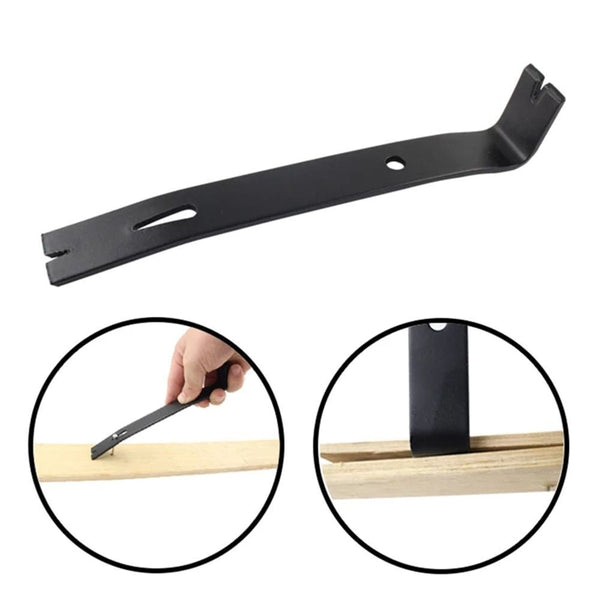Woodworking Nail Remover Flat Nails Pry Bar Nail Puller Disassemble Crowbar