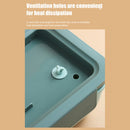 Microwave Lunch Containers Box with Compartments Food Container (Green) Newly