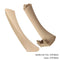 2pcs Right Side Inner Front Door Panel Pull Trim+Cover for  E90 E91 (Beige)