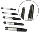 5pcs Bolt Screw Remover Broken Extractor Kit Ez Easy Thread Reverse Tools K0Z2