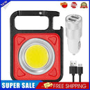 Mini LED Keychains Flashlight Rechargeable Pocket Carabiner Hanging Light