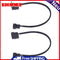 2pcs 4pin IDE Molex 1-Port 3Pin/4Pin Cooling Fan Splitter Power Cord