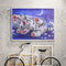 Ecotrump 5D DIY Special Shaped Diamond Painting White Tiger Cross Stitch Embroid