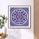 Handmade Mandala 5D DIY Full Round Drill Drawing Kit Diamond Painting Artwork