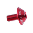 2pcs bicycle drinking bottle cage bolt bottle holder M5x10mm aluminum screws