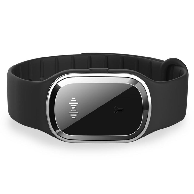 Kid Mosquito Repellent Bracelet USB Ultrasonic Repeller Wristband (Black)