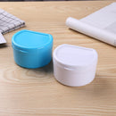 2 Layer Dental False Teeth Bath Box Dentures Storage Box Case Container
