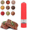 ABS Electric Pepper Salt Spice Mill Grinder Seasoning Grinding Tool (Red)