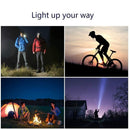 LED Lighting Torch Lamp USB Rechargeable COB Side Light Mini Glare Flashlight