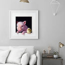 Pig and Chick Oil Paint By Numbers Kits Canvas Picture DIY Wall Art Craft