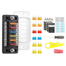 Bus Boat Marine Car Accessory Block Fuse Box Blade Fuse Holder Plastic Cover
