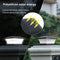 LED Solar Column Light Waterproof Pillar Night Lamp Garden Fence Decor (A) Newly