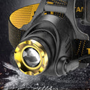 Bright Head Torch Fishing Headlamp Waterproof Headlight Rechargeable Head Lamp