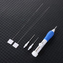 Craft Tools Sewing Accessories DIY Punch Needle Embroidery Pen Set Threaders