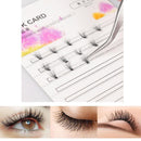 Makeup Eyelash Extension Storage Card Fans Volume Lash 2mm Sticky Strip