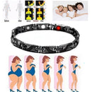 Unisex Magnetic Bracelet Dragon Pattern Detachable Energy Bracelet (Black)