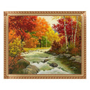 5D DIY Four Season Scenery Full Drill Diamond Painting Embroidery Craft(C)
