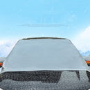 Cover with Night Reflective Strips Front Windscreen Cover Auto Snow Cover