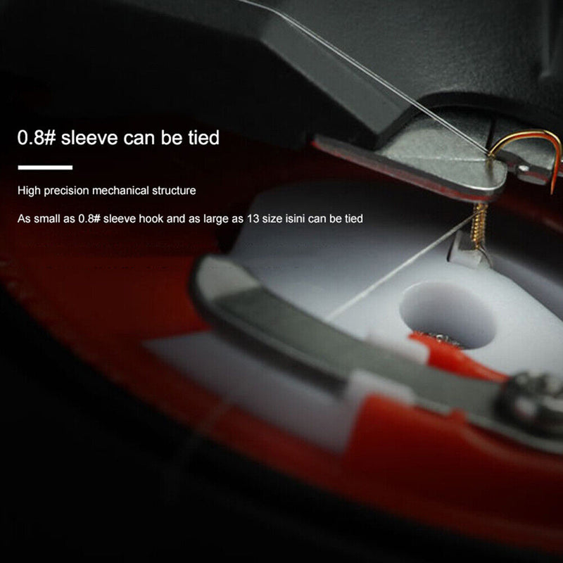 Portable Electric Fishing Hook Animal Machine Auto Fish Hooks Line Tying Device