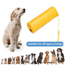 LED Ultrasonic Dog Repeller Portable Pet Aggressive Anti Barking Trainer Tool