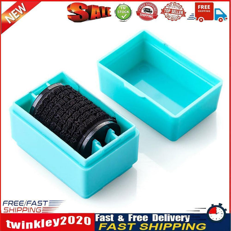 Messy Code Identity Privacy Information Coverage Confidential Stamp (Blue) Newly