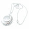 Women Girls Celestial Jewelry Sliver Moon 12 Constellation Pendant Necklace