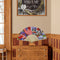 Independence Day Flower Flag Oil Paint Folding Fan By Number DIY Home Decorat