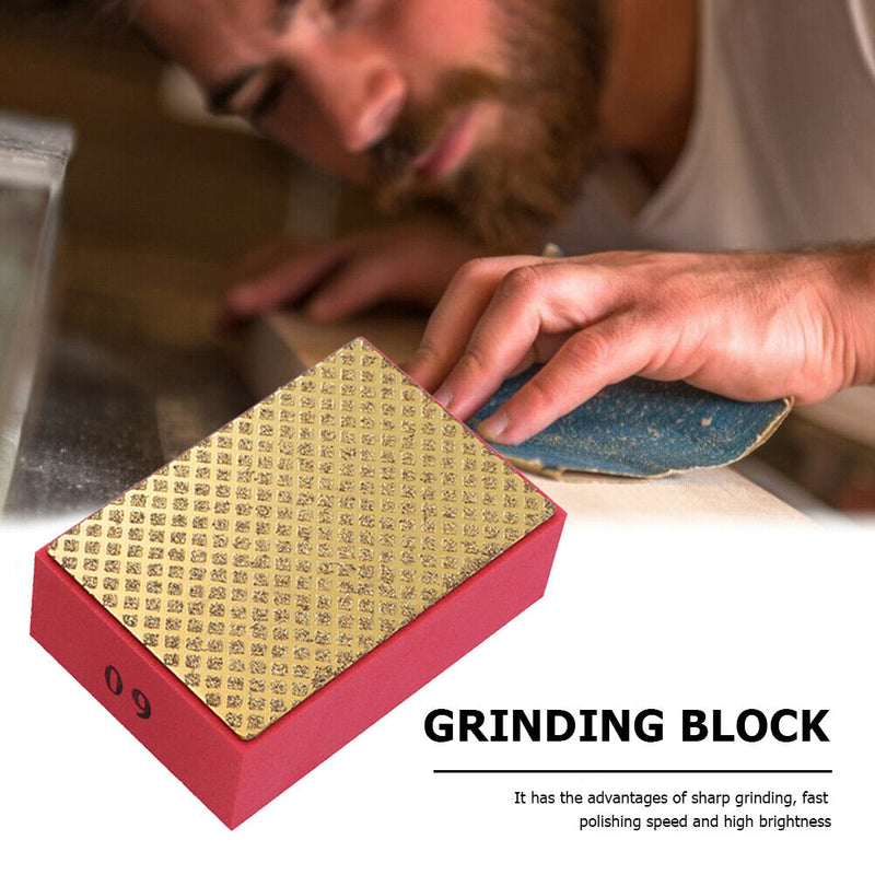 Diamond Hand Polishing Pad Stone Wiper Glass Polishing Grinding Block Marbl