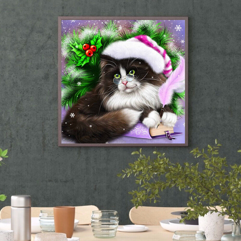 Christmas 5D DIY Full Round Drill Diamond Painting ?Craft Kits (Cat3-W541)