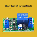 NE555 Time Delay Relay Module Timer Relay Switch Board 12V DC 0-60s Adjustable