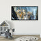 Canvas 11CT Wonderland Embroidery Kit Printed Still Life Cross Stitch DIY Gift