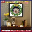 Xmas Cartoon Bear Diamond Painting Kits Partial Special Shaped Drill (KA446)