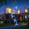 Solar LED Color Changing Wind Chime Lamps Hummingbird Pendant Lights (A) Newly