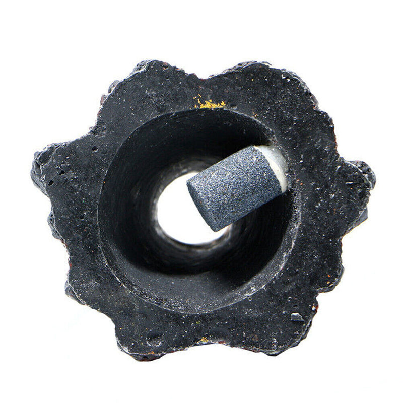 Aquarium Volcano Shape & Air Bubble Stone Oxygen Pump Fish Tank Ornament