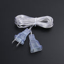 LED Light String Extension Power Cord for Home Christmas Garland Lamp (A)