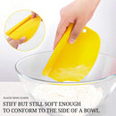 2 in 1 Stainless Steel Bench Dough Scraper Set Multi-function Bread Making Tools