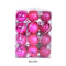 24pcs/box Christmas Balls 3cm Hanging Shopping Mall Ceiling Ornament (A) Newly