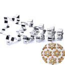 Tools Cake Decor Stainless Steel Cookie Cutter Mold Snowflake Biscuit