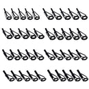 40pcs Fishing Rod Line Guides Eyes Tip Top Ring Circle Kit Fishing Tackle